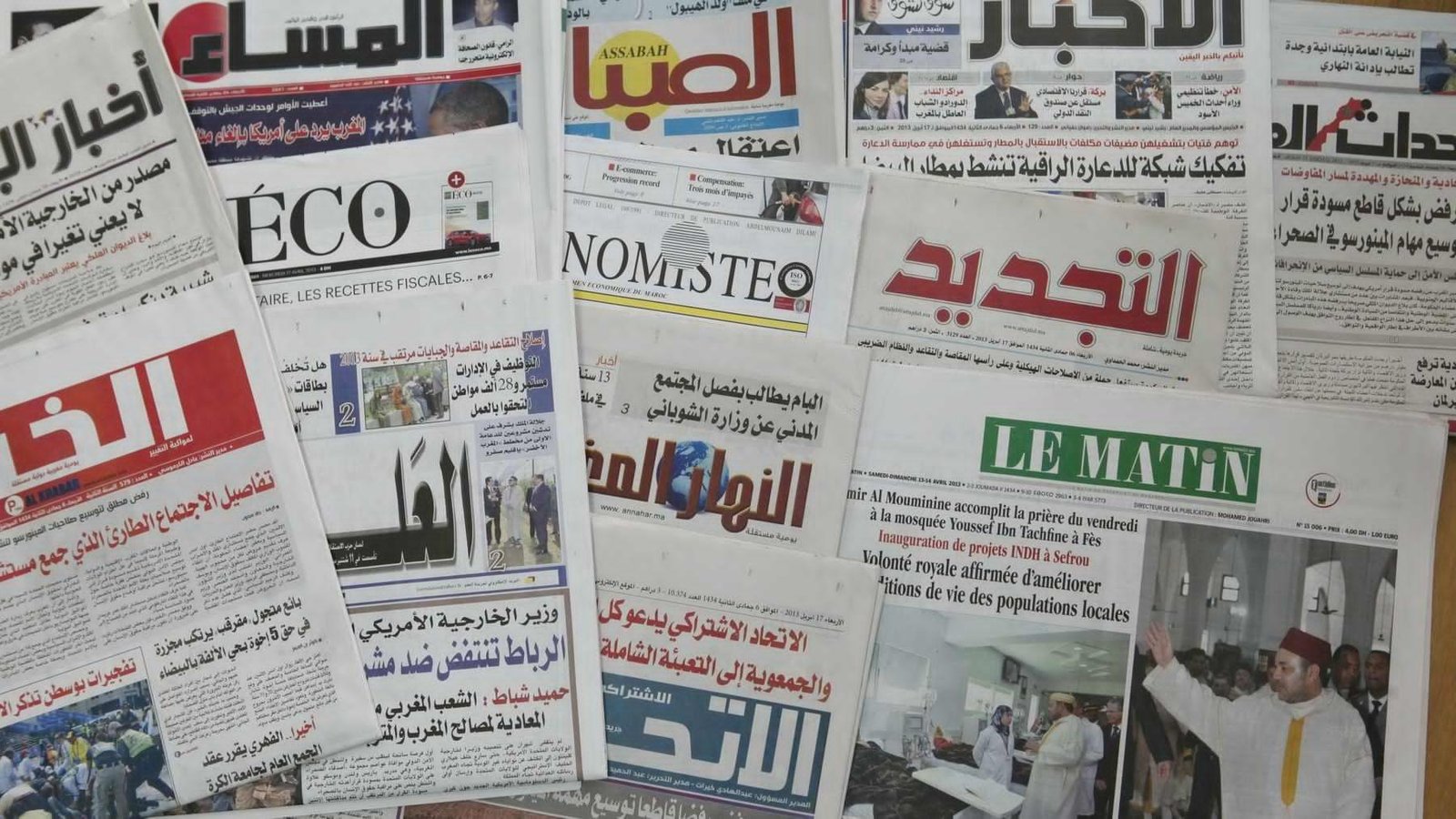 Une sélection de titres de presse et de publications